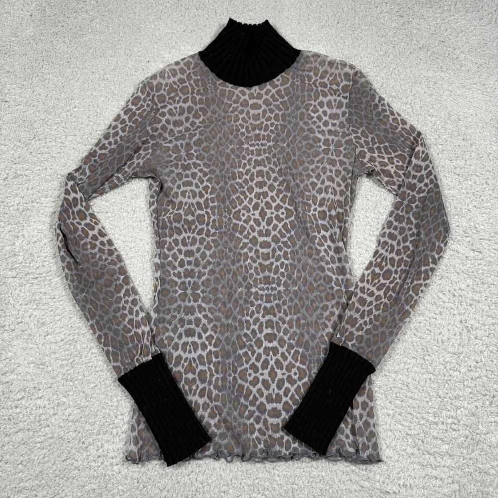 Bebe Women's Grey and Brown Shirt